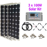 300W Mono Solar Panel Kit