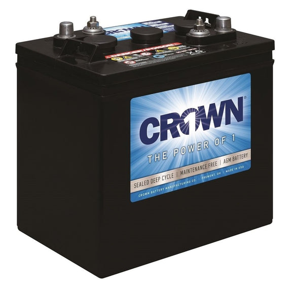 Crown 80Ah 12V AGM battery