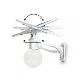 Solar Powered Street / Path LED Light - 1800 Lumen - 12W