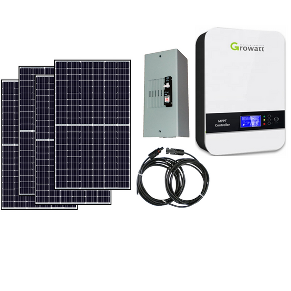 3500W (3.5kw) Mono Solar Panel Kit (Expandable)
