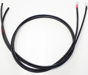 5' #10 Charge Controller Cables with Lugs (Pair)