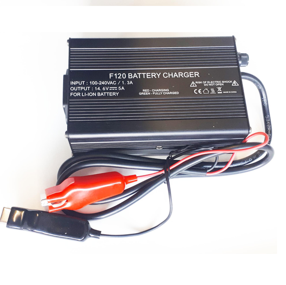 Câbles batterie voiture - 6/12 V - 0,75 A - Pour batteries  lithium-fer-phosphate et AGM (6/12 V) 14_0006337