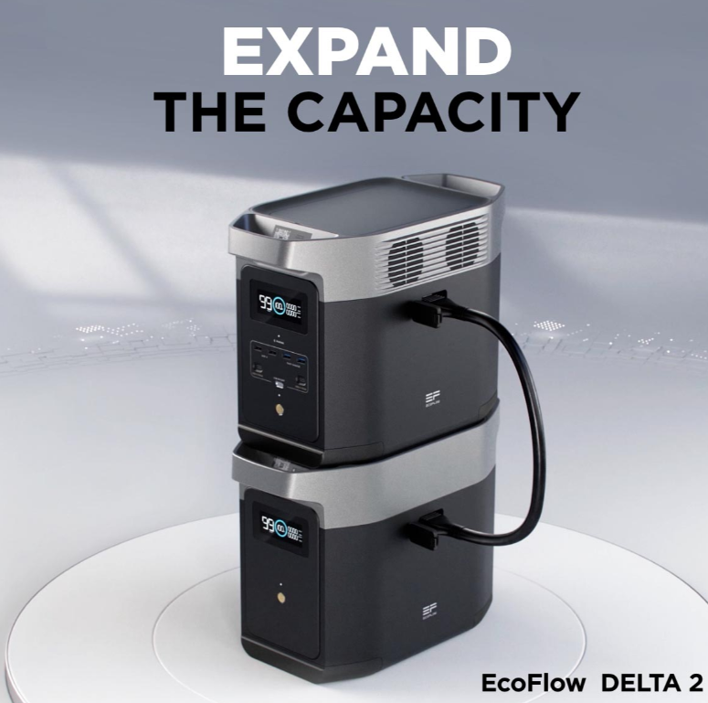 EcoFlow DELTA 2 Smart Extra Battery - 1024Wh Expansion EcoFlow DELTA 2 Smart Extra Battery - 1024Wh Expansion
